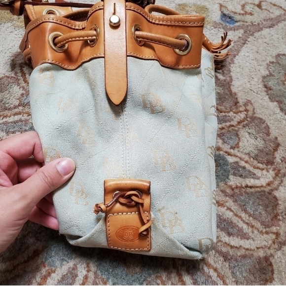 Dooney and Bourke monogram bucket bag